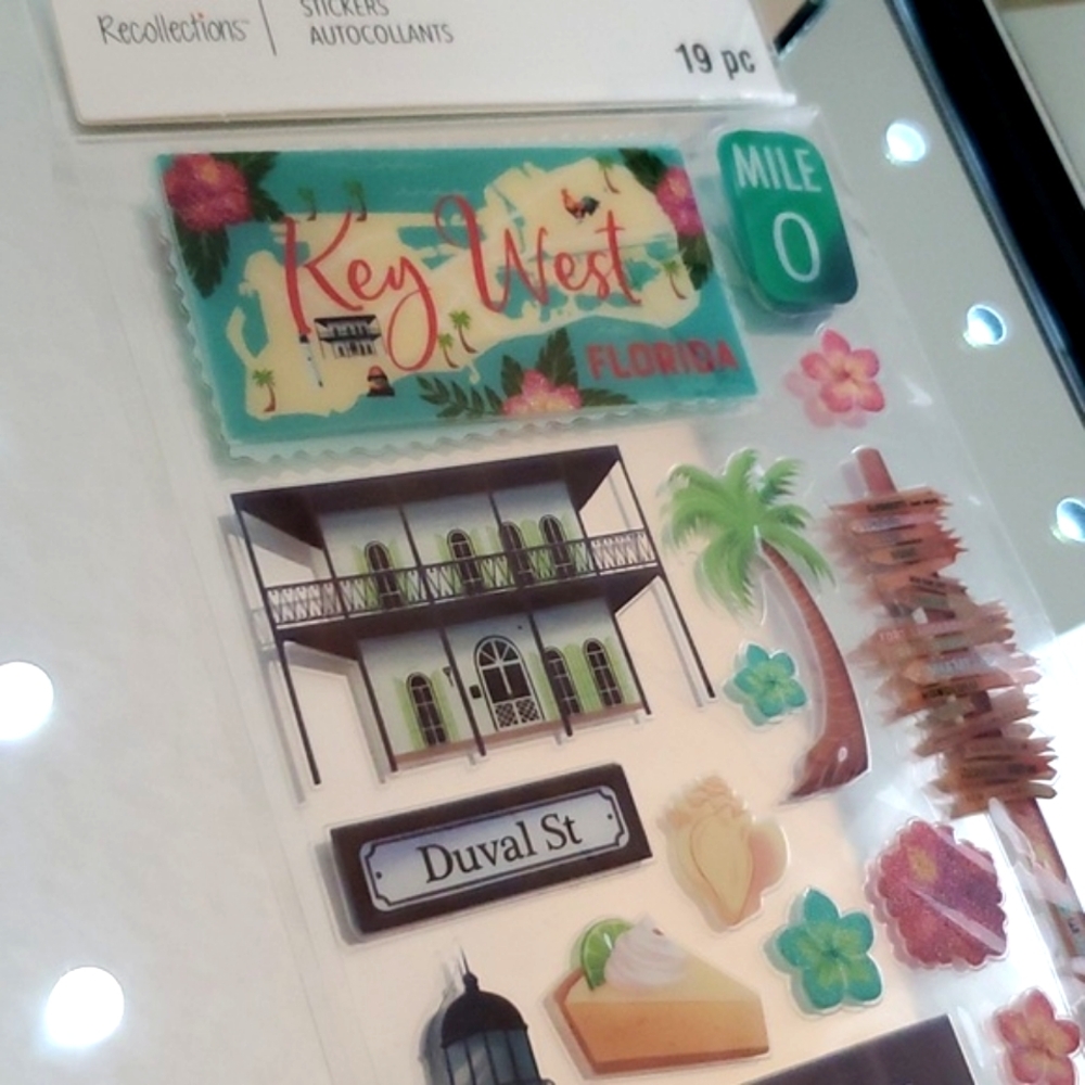 RECOLLECTIONS FLORIDA STICKERS